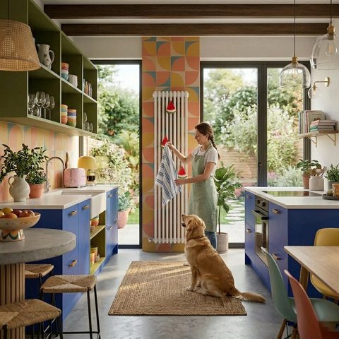Kitchen glow up: restyling della cucina tra funzionalità, colore e design intelligente