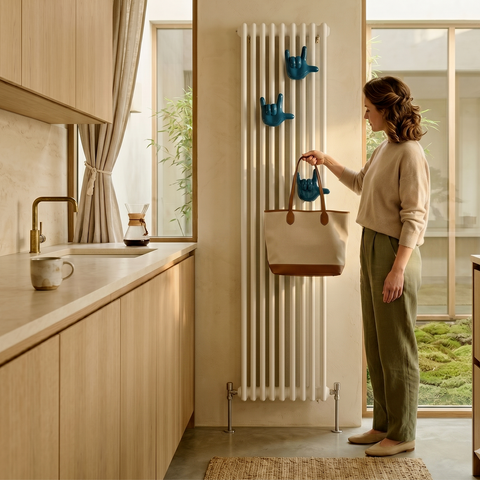 Idee creative per organizzare gli spazi con appendini di design